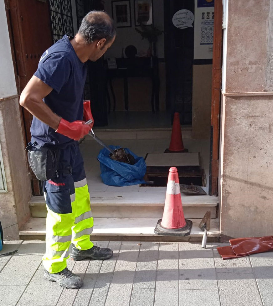 desatasco limpieza alcantarillado Sevilla